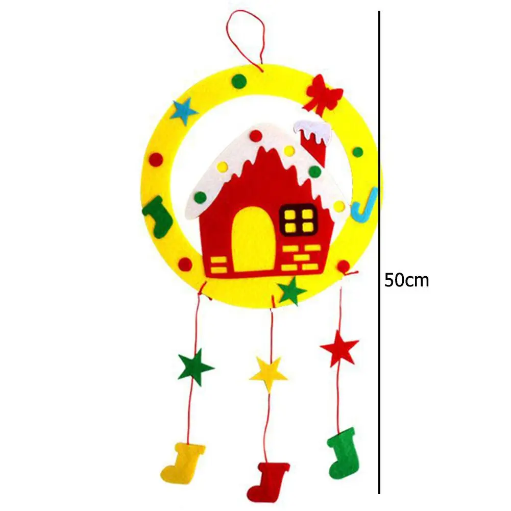 

Weaving Garland Kindergarten DIY Hand Hanging Garland American Rural Christmas Decoration Increase Concentration Patience