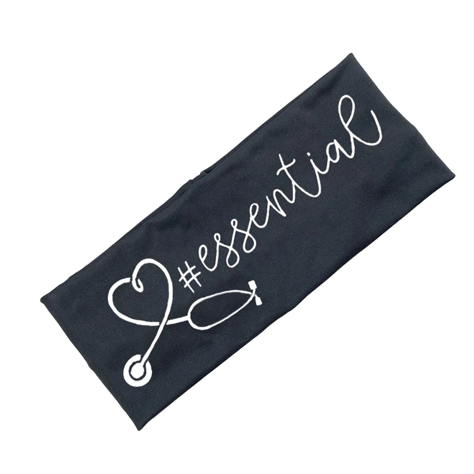 Лидер продаж эластичные с буквенным принтом повязка на голову застежкой