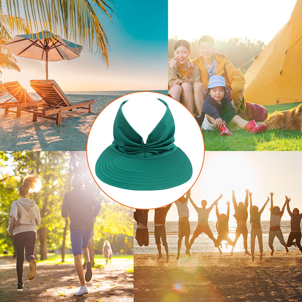 Новое поступление Летняя шляпа для женщин солнцезащитная Кепка с козырьком от