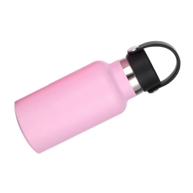 

2X 350Ml Stainless Steel Vacuum Insulated Water Bottle,Heat Preservation for 12 Hours,Sports Bottle Navy Blue & Pink