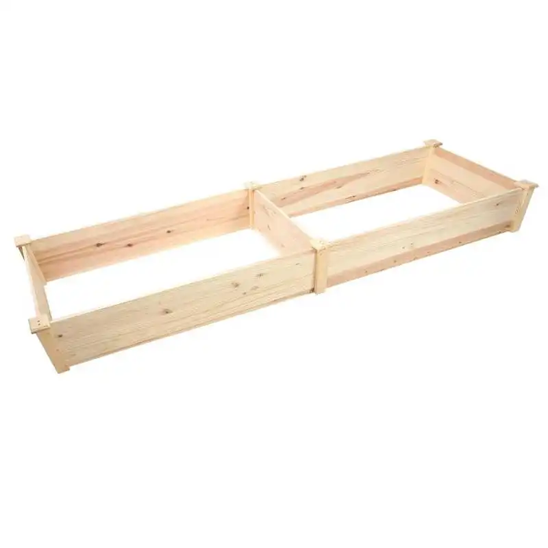 

Garden Bed Planter Cedarwood Vegetables Flowers Nursery Pots Planting Box Accessory for Greenhouse Yard