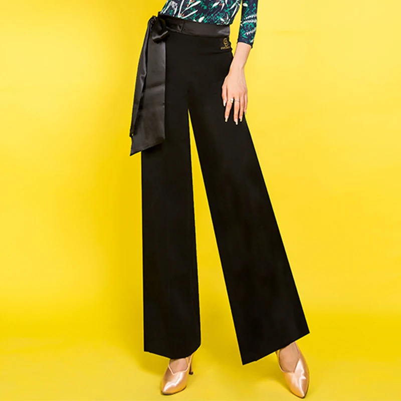 

Брюки женские для латиноамериканских танцев, модная одежда для бальных танцев, Танго, сальсы, ча-самбы, румбы, одежда для выступлений, сценич...