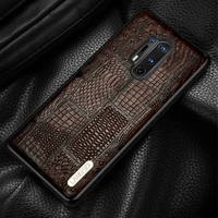genuine leather phone fitted case for oneplus 8 10 pro 9 pro 9r 10r ace 9rt 8t 7 7t 6 pro nord 2 retro splice cover for one plus