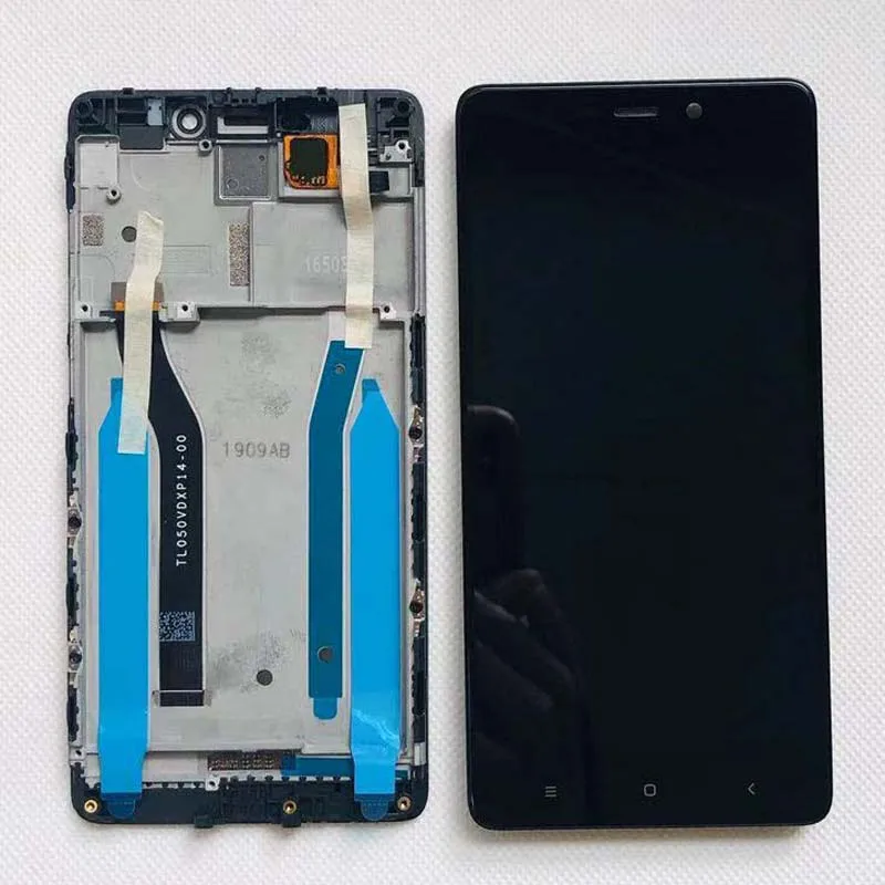 Сенсорный экран с дигитайзером в сборе для Xiaomi Redmi 4 Pro 10 сенсорный рамкой Prime 32 ГБ