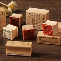 vintage weather week challenge label stamp diy wooden rubber stamps for scrapbooking stationery scrapbooking standard stamp