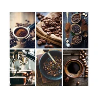 diy 5d coffee beans full diamond painting cross stitch kits art northern europe high quality 3d paint by diamond home decoration