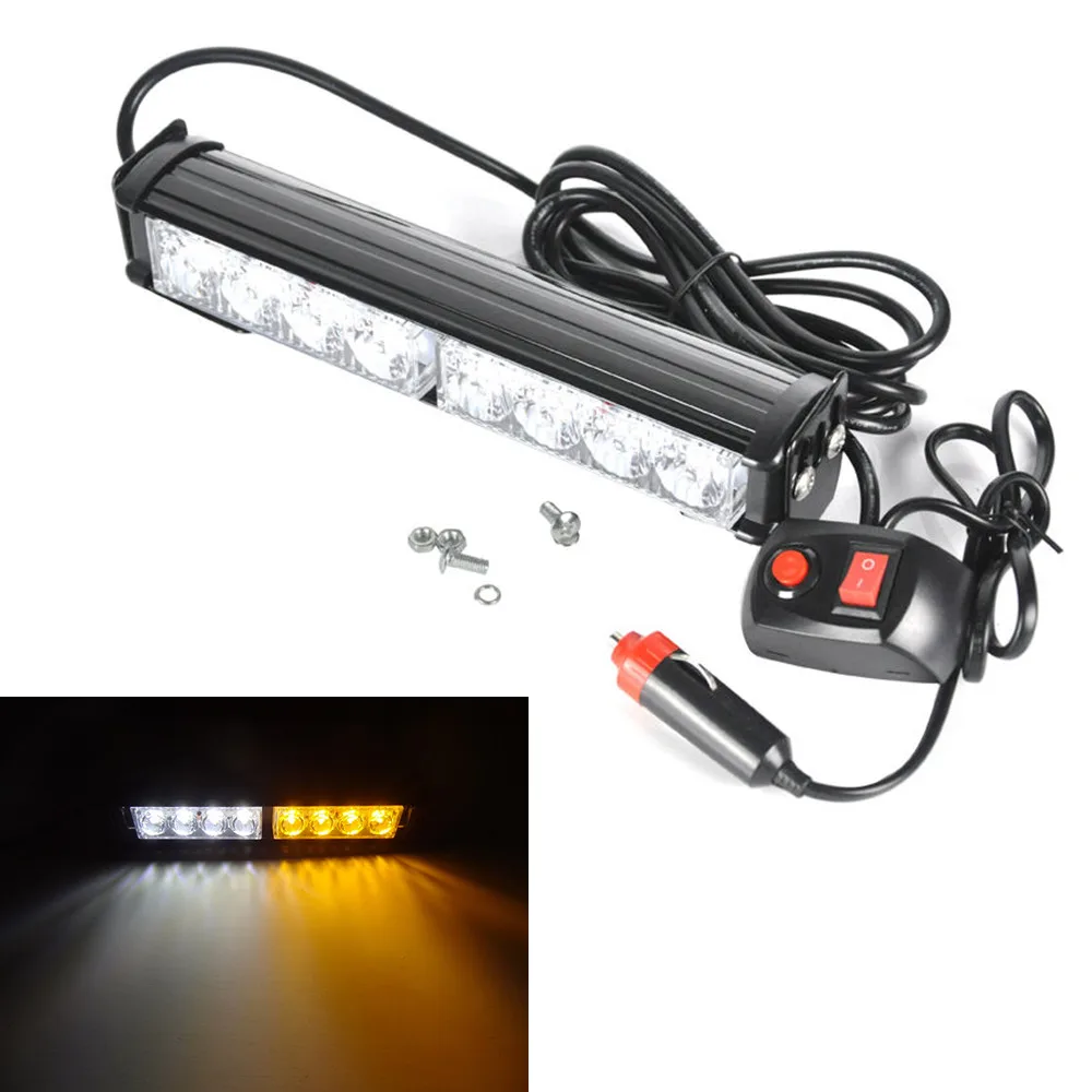8 светодиодный Автомобиль чрезвычайной предупредить движения Advisor мерцающий