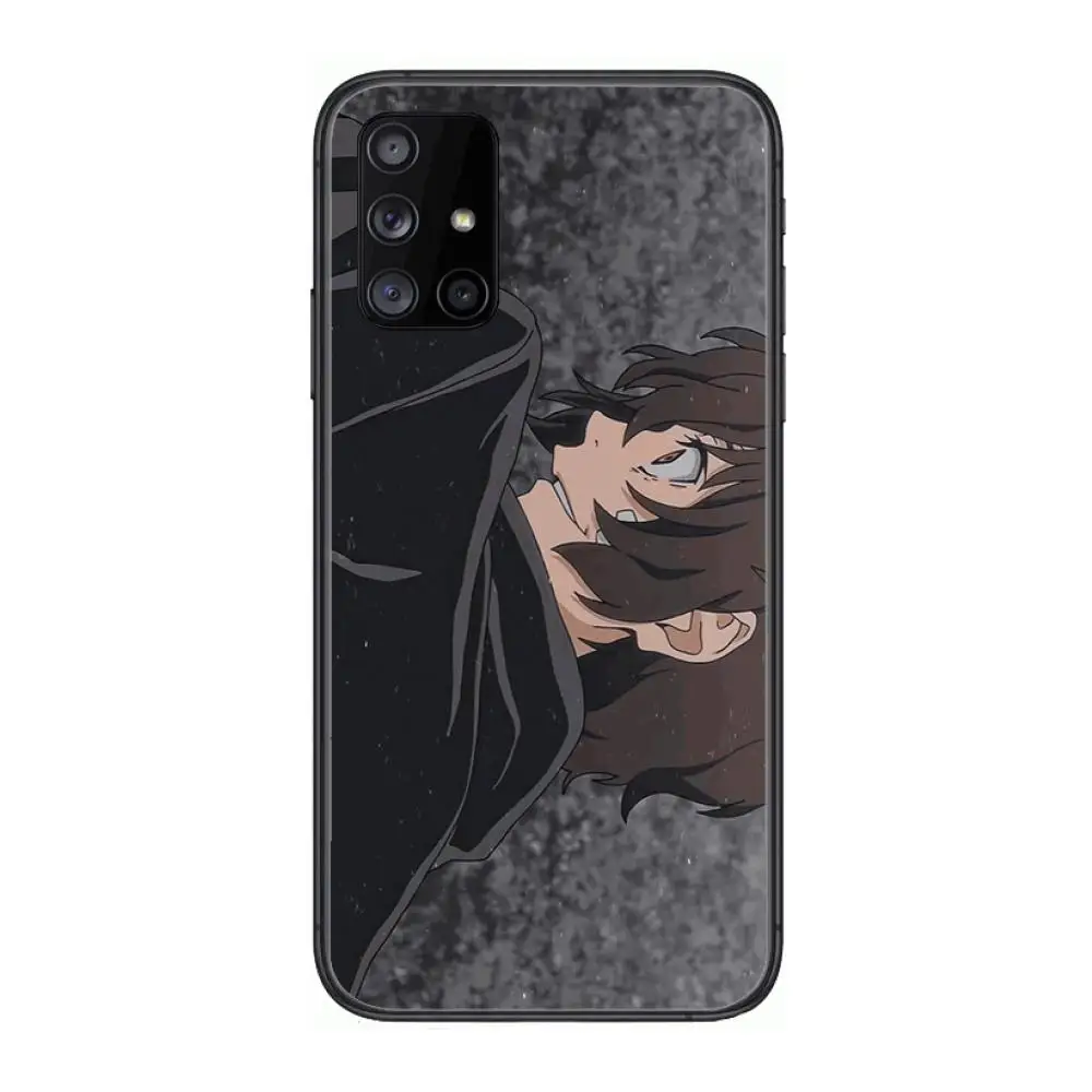

Bungo Stray Dogs Anime Phone Case Hull For Samsung Galaxy A 90 50 51 20 71 70 40 30 10 80 E 5G S Black Shell Art Cell Cover