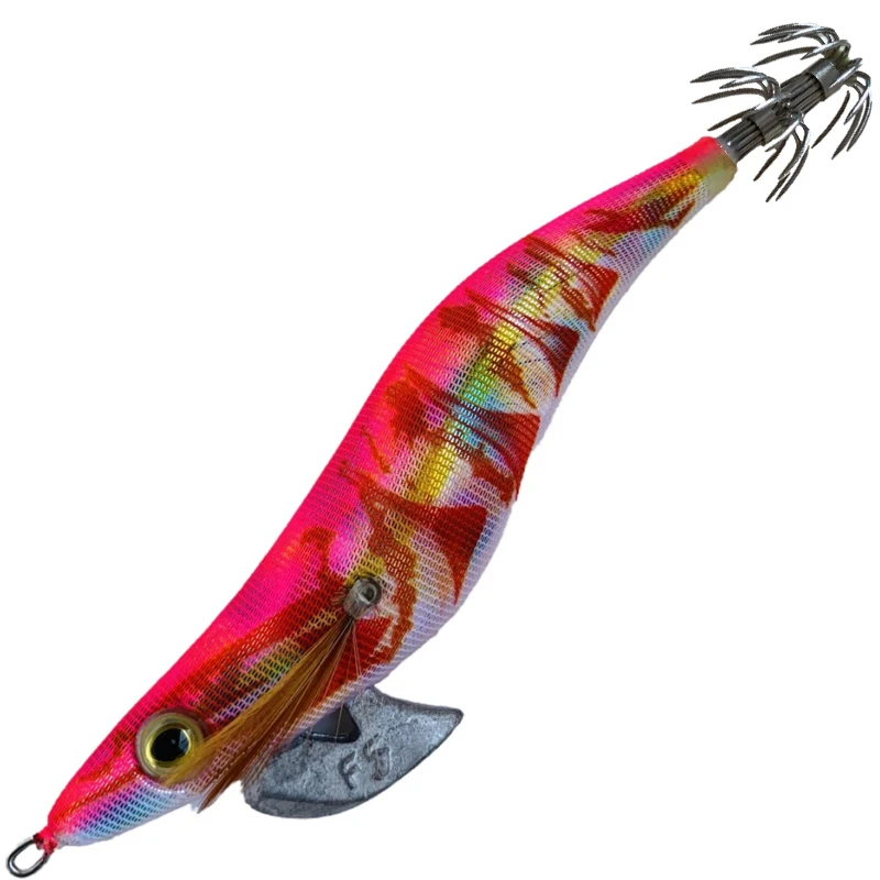 Тайваньские чернила поколения Серебристые деревянные ножки крючок для креветок