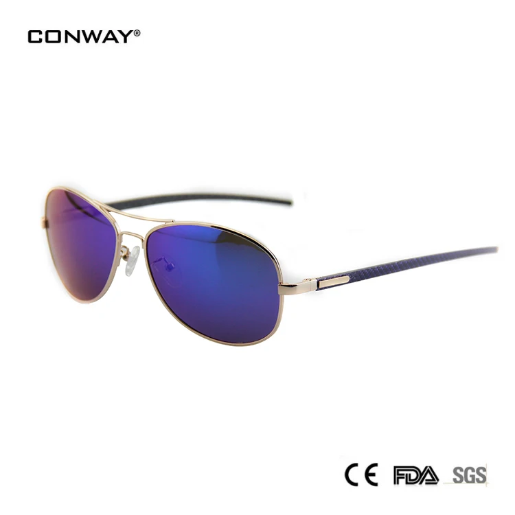Conway, легкие солнцезащитные очки, поляризационные, для мужчин, классические, Военный стиль, пилот, солнцезащитные очки, УФ-защита, мужские очки для вождения