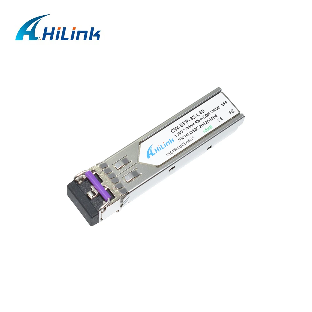 Бесплатная доставка! Двойной LC 1 25G 1330nm 40km CWDM SFP трансивер с функцией DOM | Мобильные