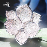 yayi jewelry fashion princess cut prong setting 200 aaa cubic zirconia silver color engagement wedding precious gift rings