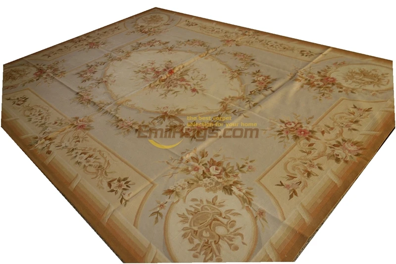 Китайский aubusson большой Винтажный стиль французский шик антикварный ковры