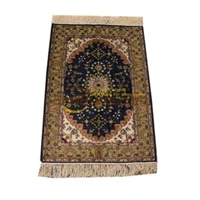 2x3ft handmade persian design carpet silk rugs on sale