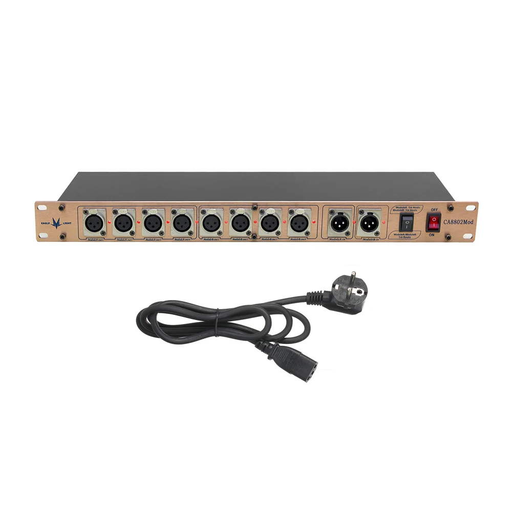 Портативный энергосберегающий Многофункциональный модульный усилитель с 8