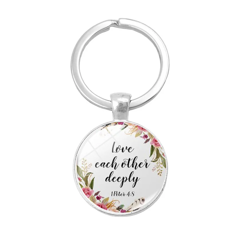 Библейский стих вдохновляющая Цитата брелок кулон пусть все что вы делаете будет