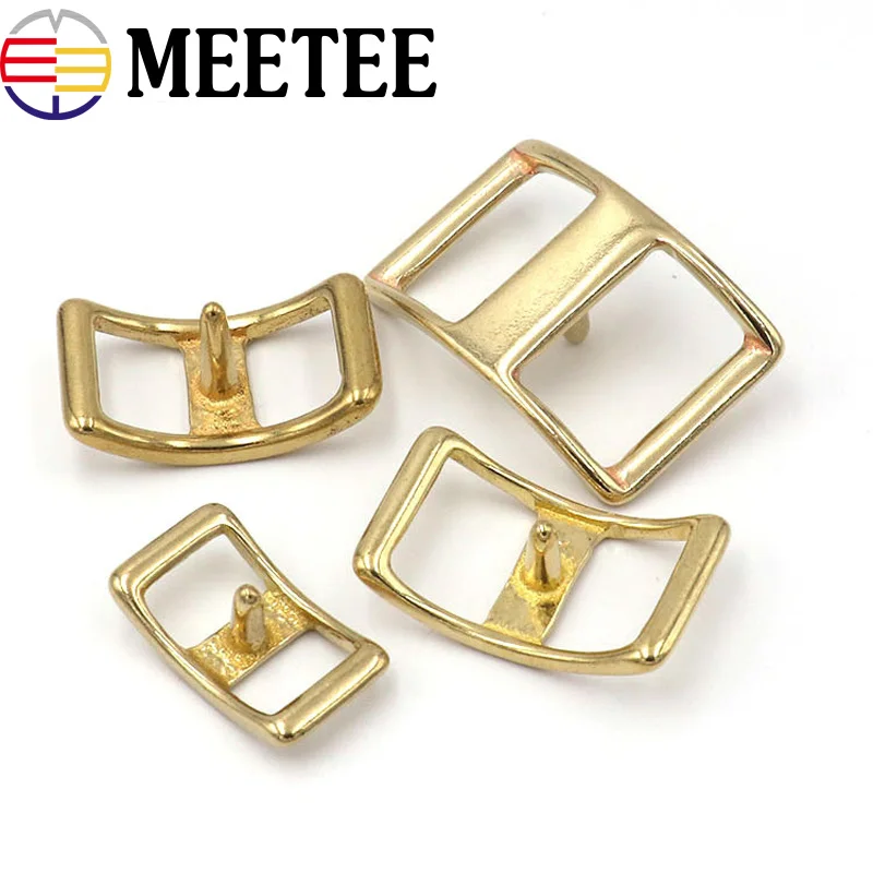 2 шт Твердые Латунные Пряжки для ремня Металлические пряжки седла собачьего