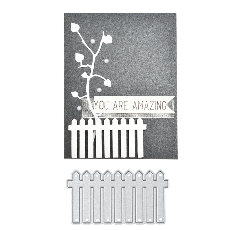 

InLoveArts Fence Frame Metal Cutting Dies for Scrapbooking Craft Dies New 2019 Embossing Stencil Card Album Decoration die cut