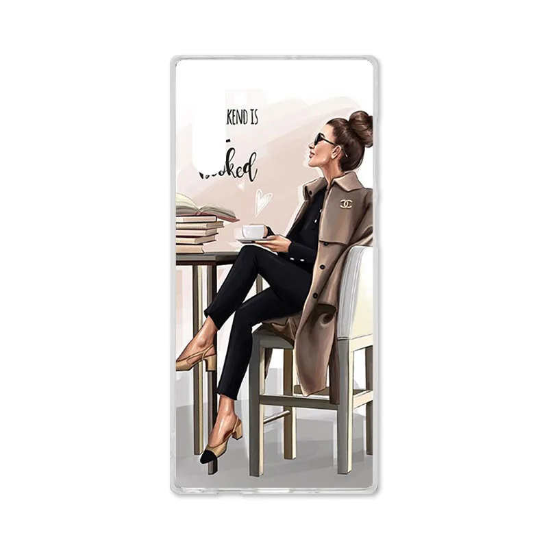 P148 Чехол для телефона для samsung A50, чехол для samsung Galaxy A20, A30S, A10, A50S, M30S, Note10, Note 10 Plus, чехол, силиконовый чехол для мамы и дочки - Цвет: P148