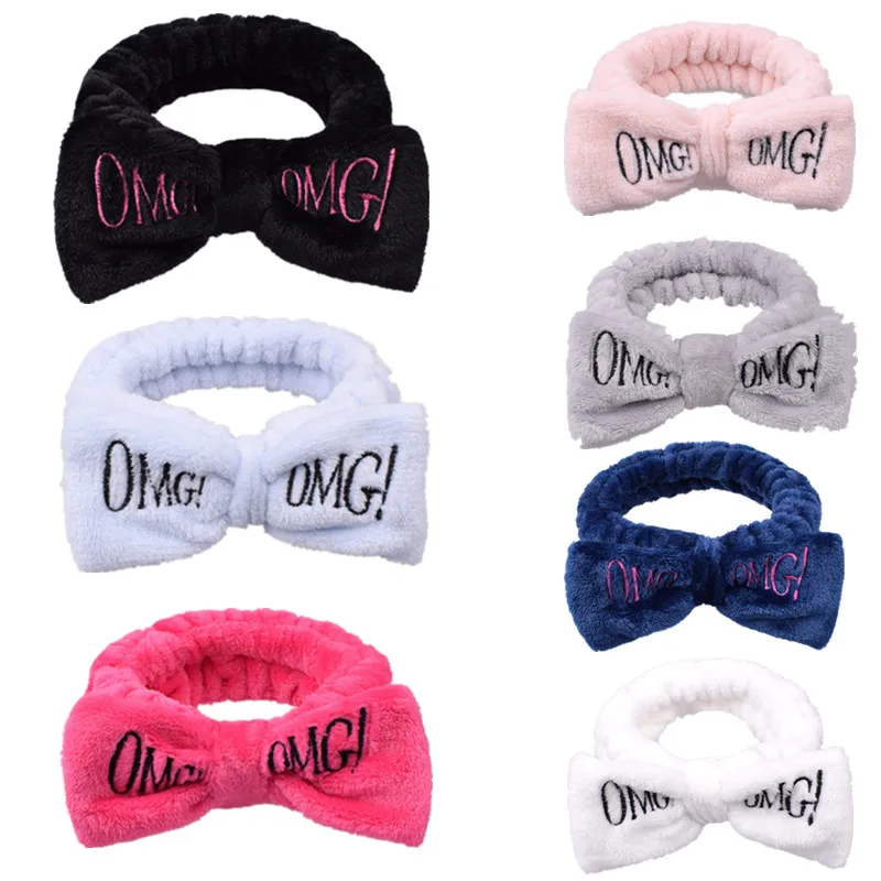 

1pcs Fashion Hair Bands for Women Wash Face Elastic Bows Hairband Hair Accessories 2021 Headwear Kids Gifts Headbands