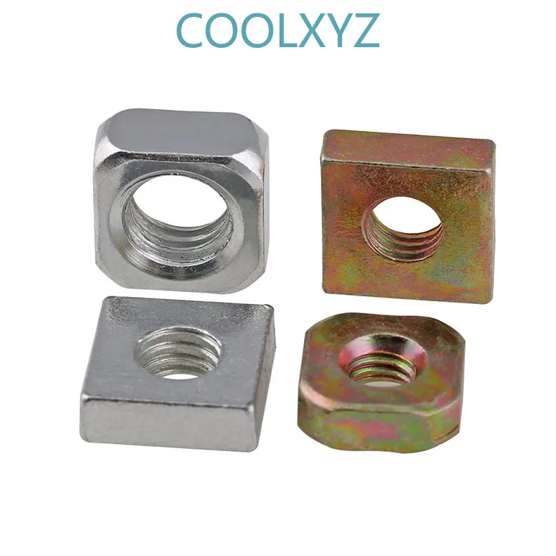 

Manufacturer spot direct cold heading square nut galvanized nut nickel plated square nut high strength wholesale 50PCS