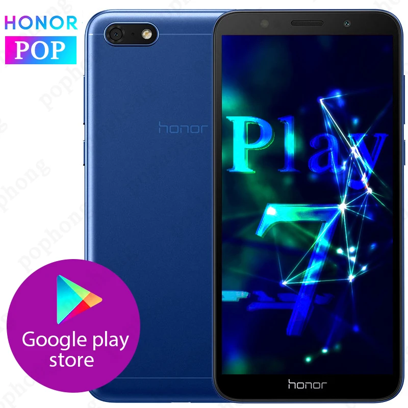 Глобальный Встроенная память HONOR Play 7 honor играть Y5 2018 смартфон 5 45 &quot2G/32G MT6739 4 ядра