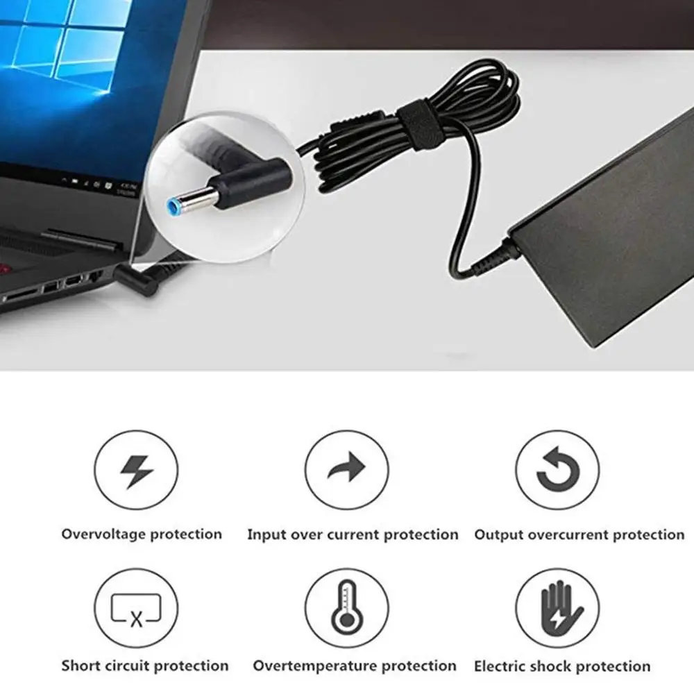 Тонкое зарядное устройство с адаптером переменного тока 150 Вт 19 5 в 775626 а для HP ZBook