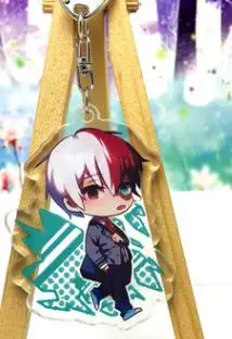 Мой герой academic фигурка игрушка акриловый брелок мидория изуку Bakugou катсуки Todoroki Shoto симпатичный брелок для мальчиков - Цвет: B6