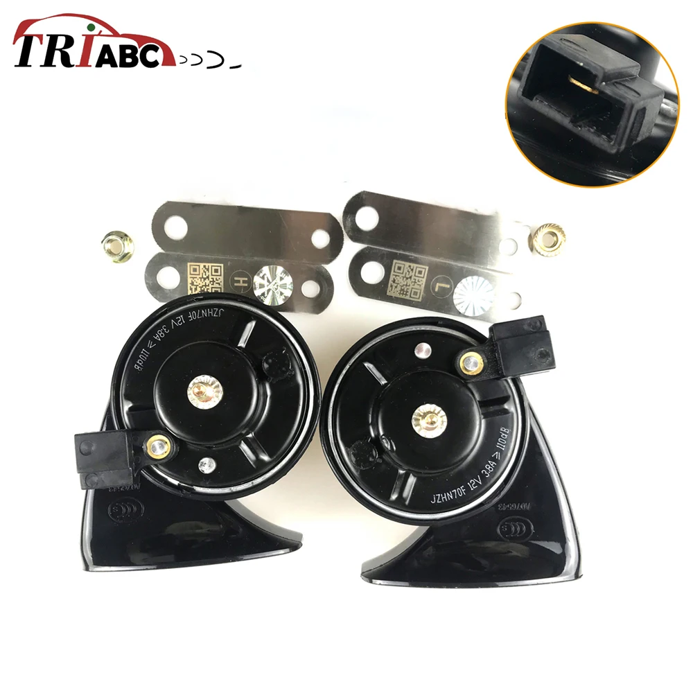 

Automtive Loud Snail Horn For Subaru Impreza Forester Outback Trucks Car Horn 112DB 12V Waterproof Original Connector
