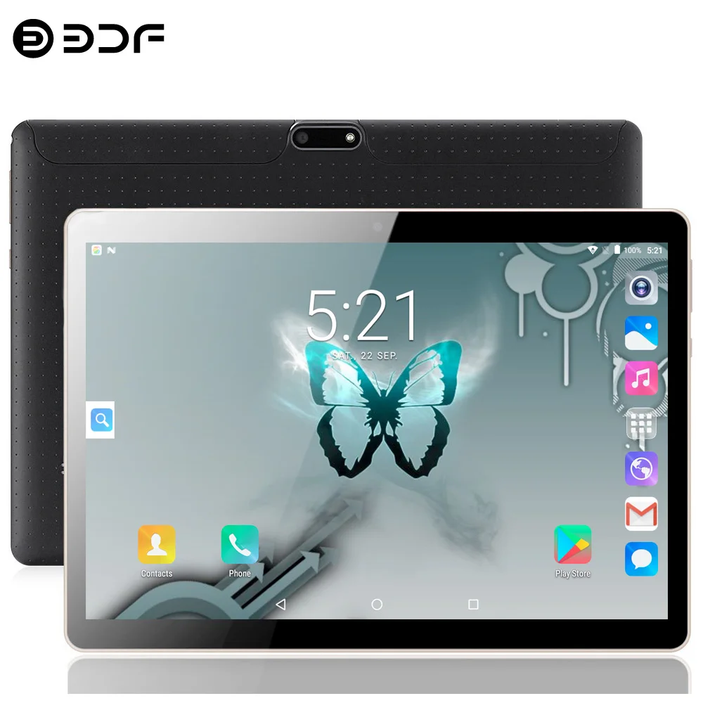 10.1 Inch Tablet Pc Android 9 Octa Core Phone Call Tablet Pc 4GB RAM 64GB ROM Bluetooth WiFi Tablette Google Play Type-C