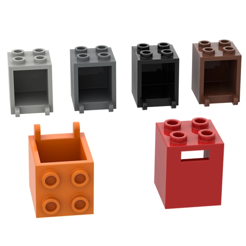 

Одиночная распродажа, конструктор, контейнерный ящик, 2x2x2 конструктора, коллекция блоков, модульные игрушки GBC для технического набора MOC
