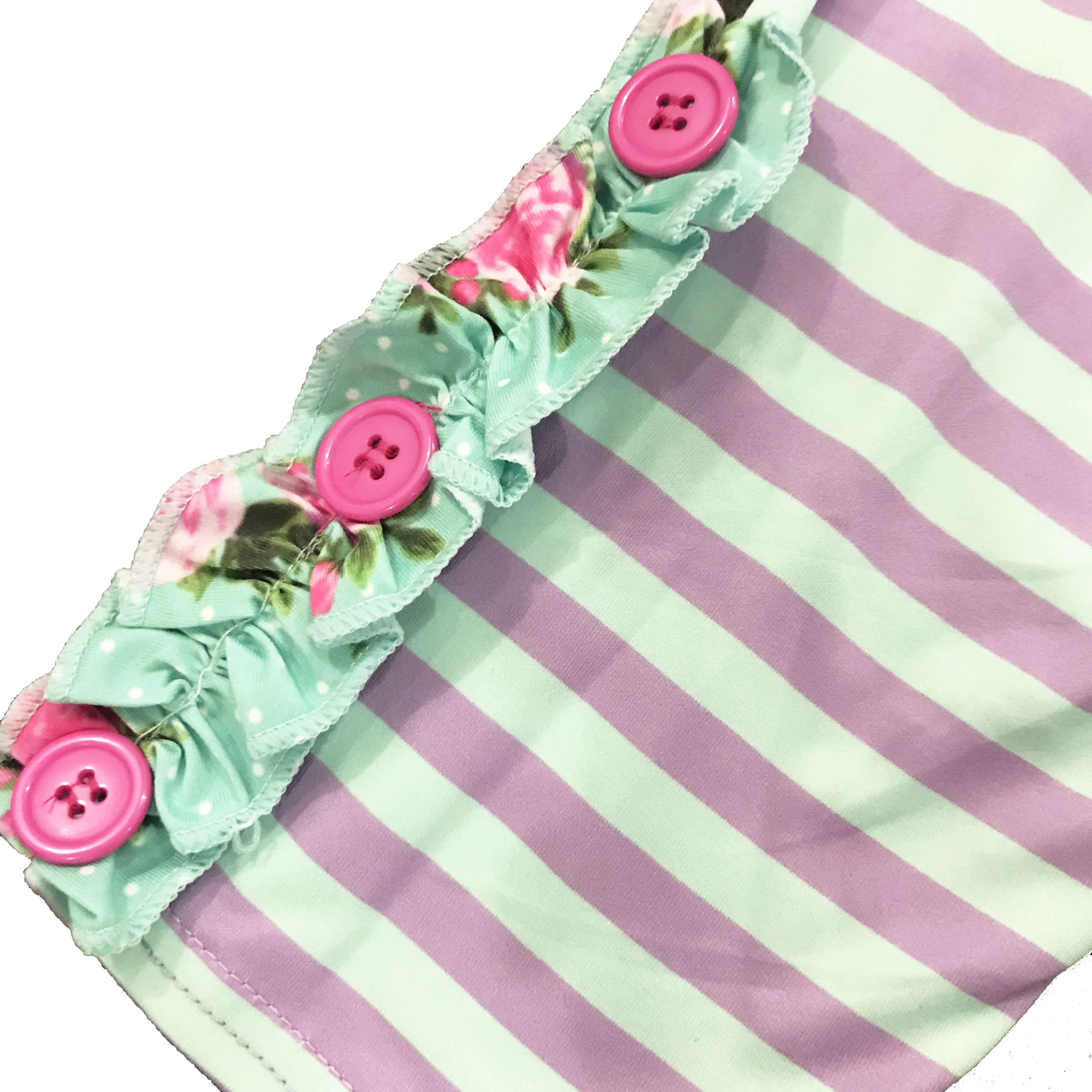 Распродажа фиолетовые полосатые штаны для маленьких девочек из органического