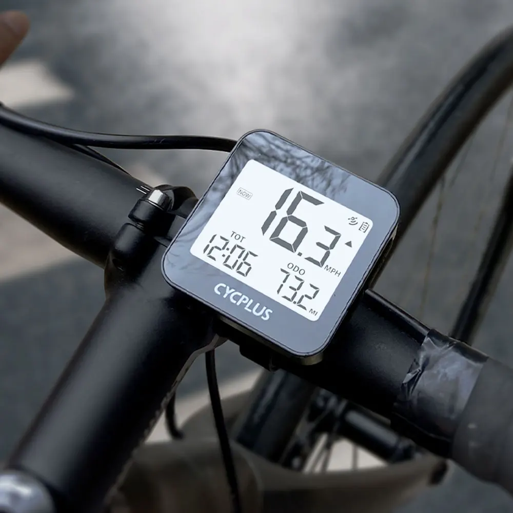 Велосипедный компьютер CYCPLUS GPS спидометр водозащита IPX6 беспроводной секундомер