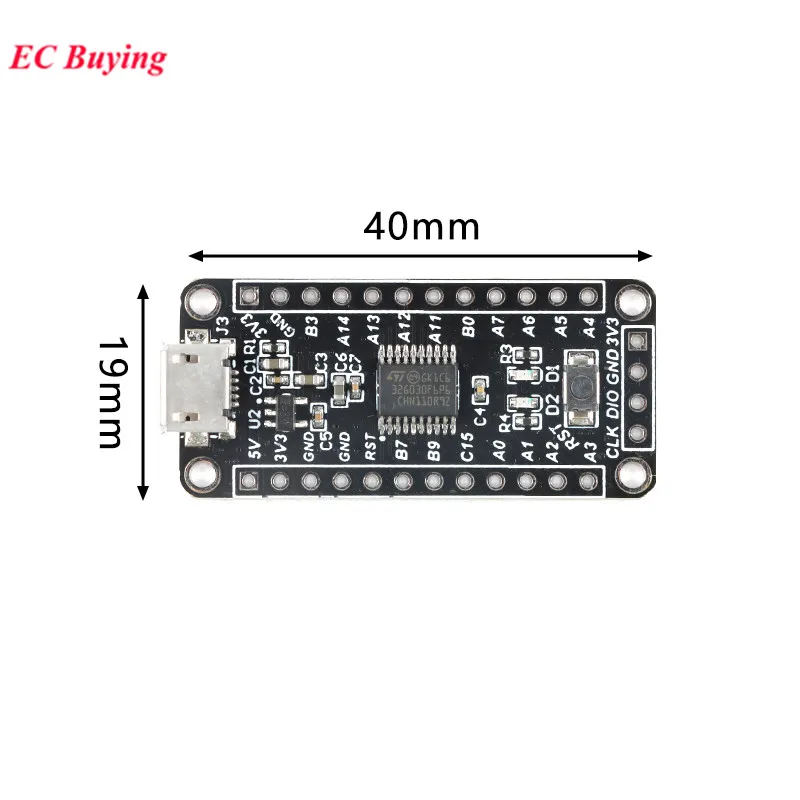 Макетная плата STM32G030F6P6 G030 MCU M0 Core STM32 маленькая мини-Системная обучающая STM32G030F6 |