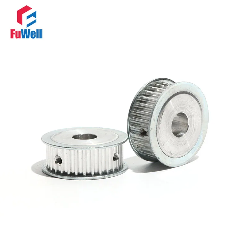 

S5M 45T Timing Belt Pulley Aluminum Alloy 45Teeth Toothed Pulley 16mm/21mm Belt Width 10/12/14/15/20mm Bore Transmission Pulley