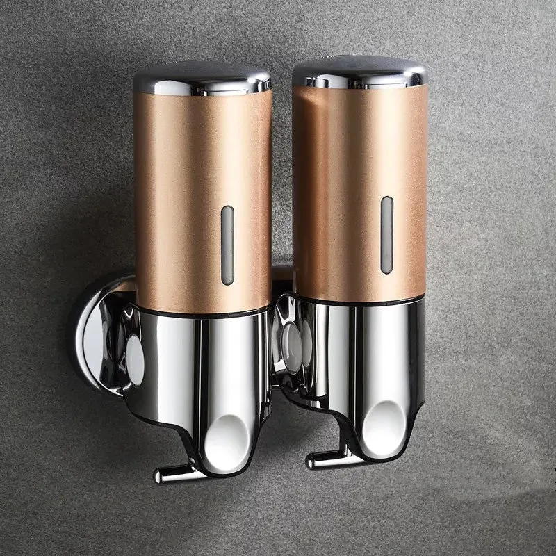 

Bathroom Liquid Soap Dispenser 500ml Hotel Wall Mounted Plastic Shampoo Shower Gel Dispensers Hand Wash Kitchen Accessories