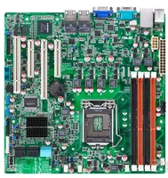asus p8b m server motherboard intel c204 lag 1155 ddr3 32gb usb2 0vga sataiii uatx supports ecc original server atx motherboard