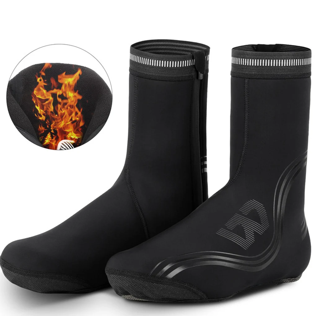 

Крышка для велосипедной обуви, водонепроницаемая защита для обуви для езды на велосипеде, эластичная ветрозащитная Крышка для ног