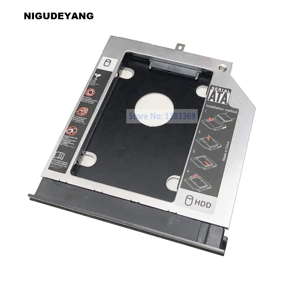 SATA 2 й жесткий диск SSD HDD модуль Caddy адаптер для Lenovo G40 30 45 75 70 80 G50 G70 с рамкой и