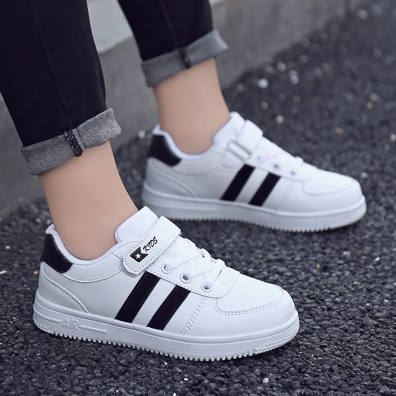 

2021 Autumn Children's Fashion Sneakers New Boys Girls Sport Shoes Casual White Shoes for Kids Basket Enfant Unisex Shoes