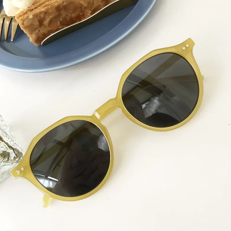 Очки солнцезащитные для мужчин и женщин UV-400 Модные Винтажные маленькие