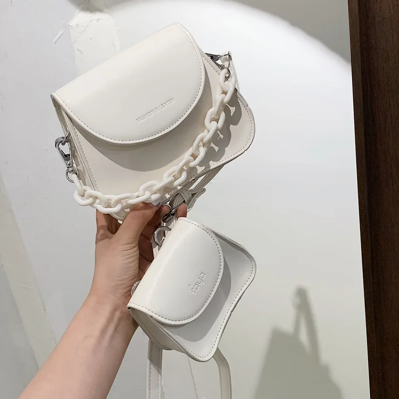 

Beibao this year's popular Mini White small bag women's 2021 new fashion mother and son bag