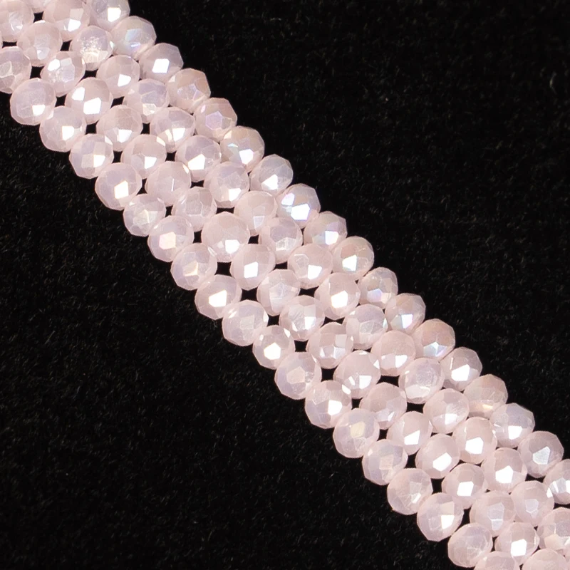 2mm 190pcs matte pink glass beads handmade crystal spacer bracelet necklace earrings DIY jewelry making | Украшения и аксессуары