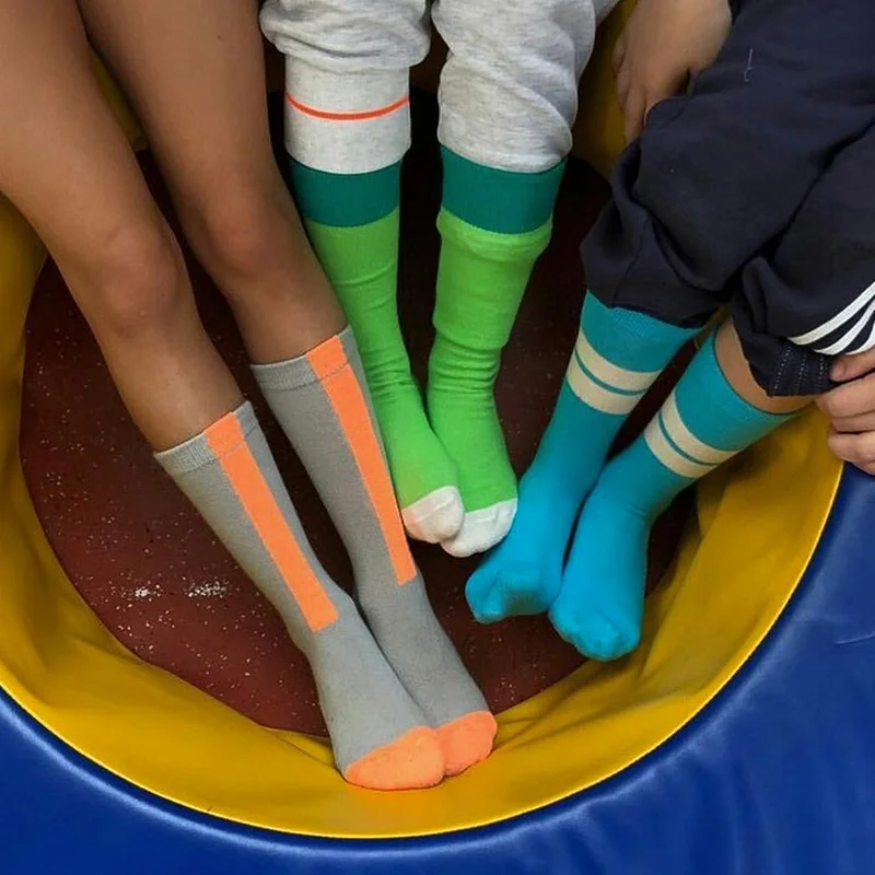 Дропшиппинг Infantil 3 шт./партия, детские носки осень-зима, детские носки для малышей, модная одежда для маленьких девочек, аксессуары