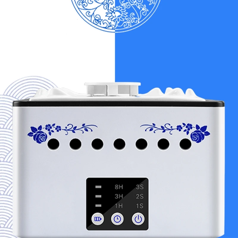 

Portable HEPA Filter Air Purifier Ceramic USB for Smokers Second Hand Smoke