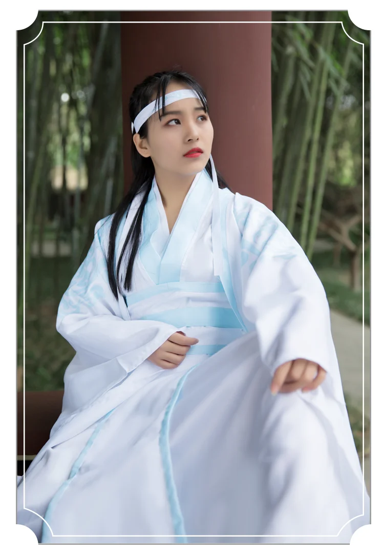 Lan Wangji Косплэй гроссмейстер демоническим культивирования костюм взрослых Mo дао