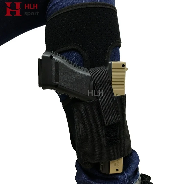 Скрытая переноска кобура на лодыжку с 2 маг мешочек подходит Ruger LC9 LCP Glock 42 26 S & W