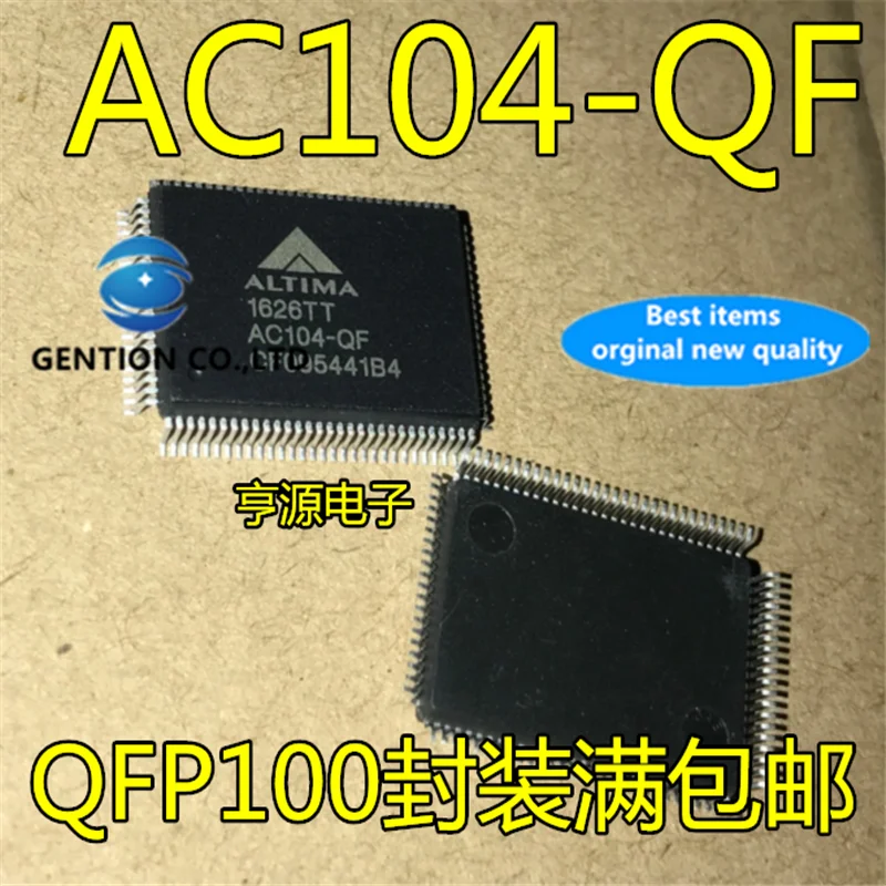 

2 шт. AC104-QF AC104QF QFP100 Ethernet чип трансивера в наличии 100% новый и оригинальный