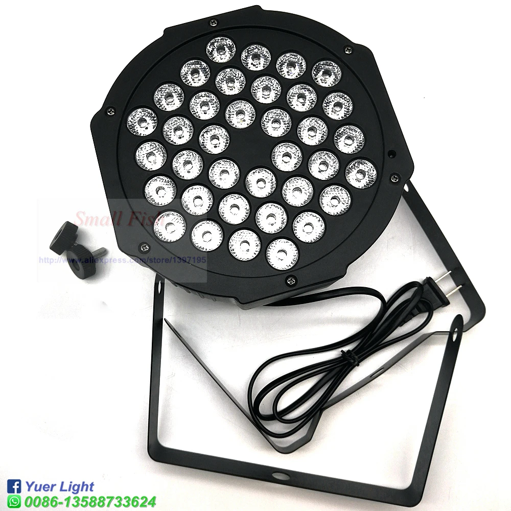 Светодиодный Par Светильник s 36x3 Вт DJ светодиодный RGBW Par Светильник s RGB моющийся диско-светильник DMX контроллер эффект для малого Paty KTV сценический светильник ing