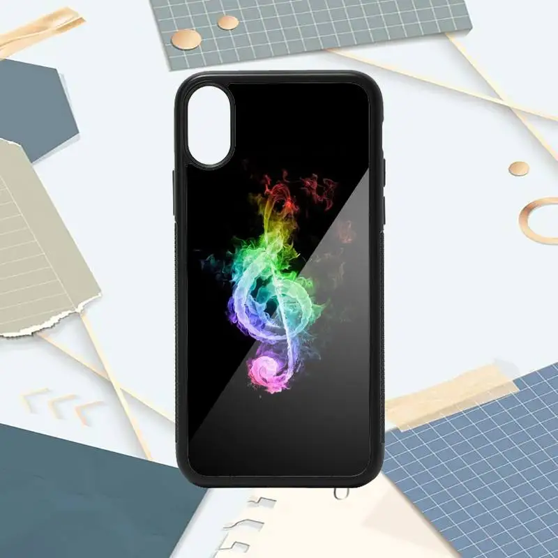 

i love old music musical note sound Phone Cases PC for iPhone 11 12 pro XS MAX 8 7 6 6S Plus X 5S SE 2020 XR